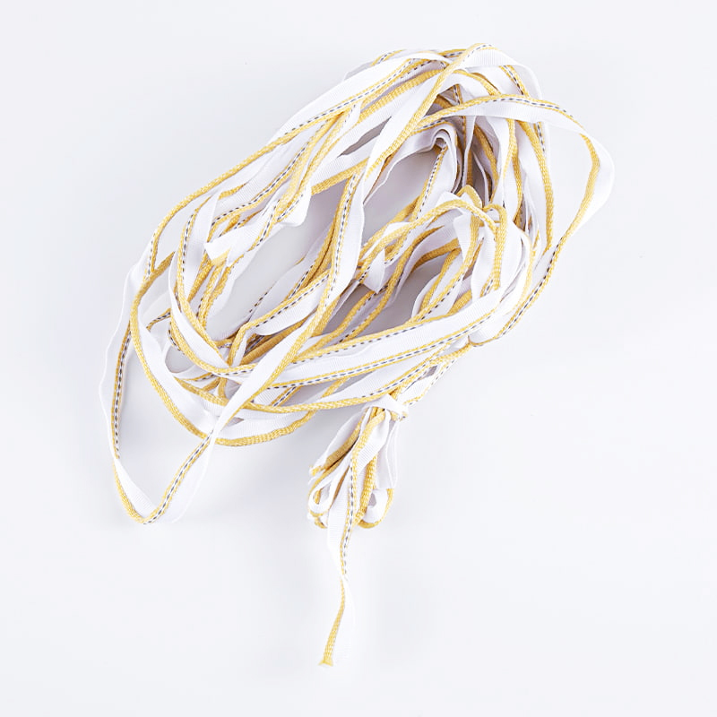 1,0 cm polyester reflekterende tape for kompresjonsslitasjemotstand klærtilbehør