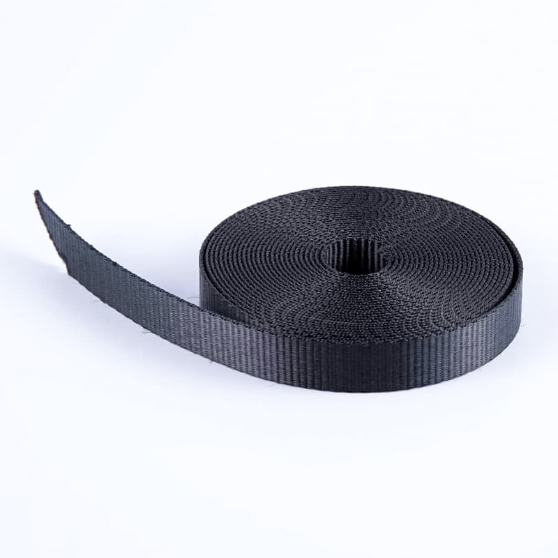 2,0 cm sterk pustende ensfarget polyestervev