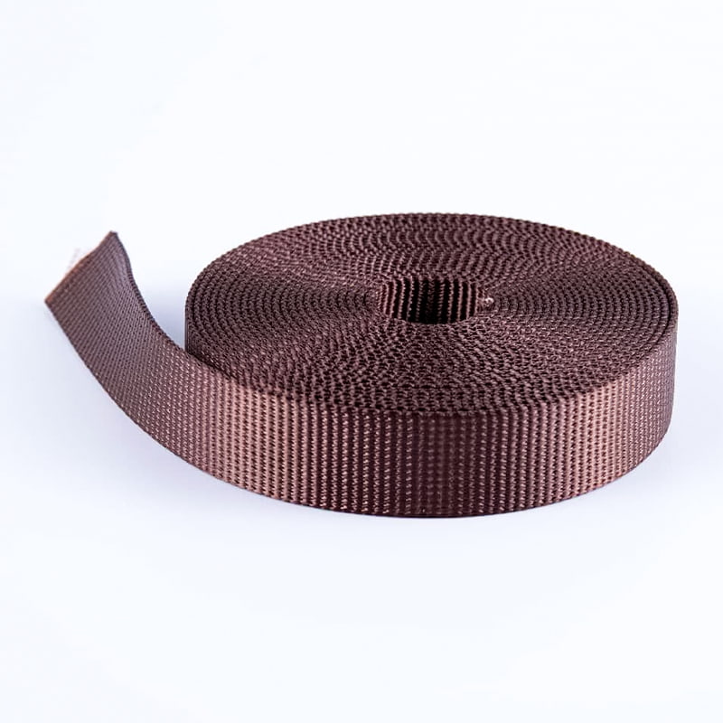 2,5 cm Polyester Kjæledyrsbånd Knytting Flat Webbing