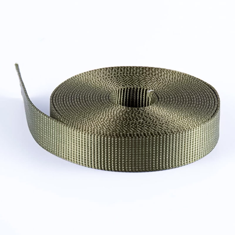 2,5 cm polyester twill fleksibel nett for hundehalsbånd